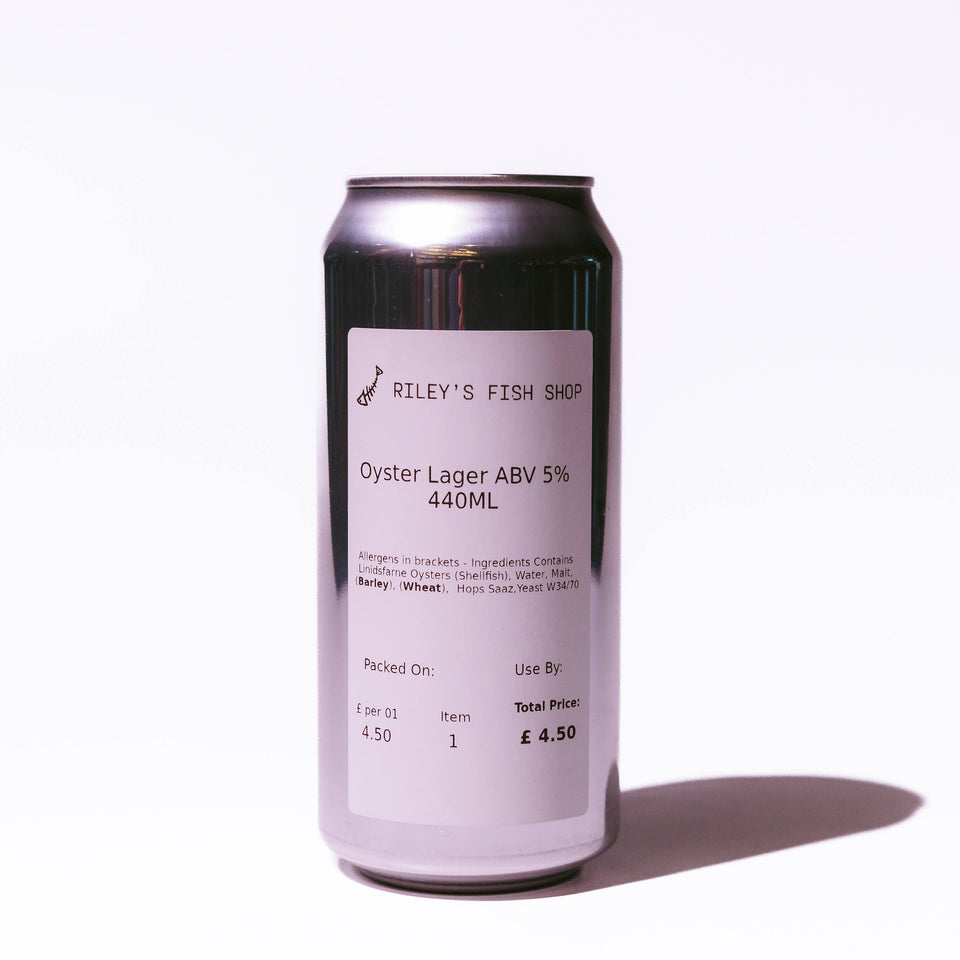 OYSTER LAGER 5% 440ml